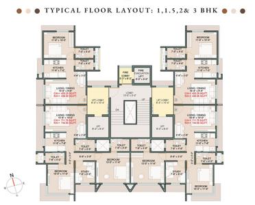 Project Image of 900 Sq.ft 2.5 BHK Apartment / Flat for sale in Malad West for Rs. 20500000