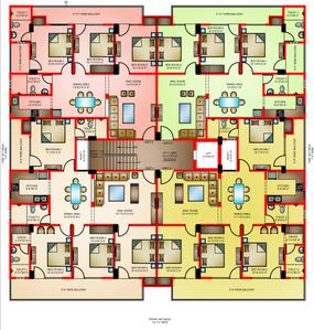 Project Image of 1200.0 - 2000.0 Sq.ft 3 BHK Builder Floor for buy in Nitika Luxurious Floors