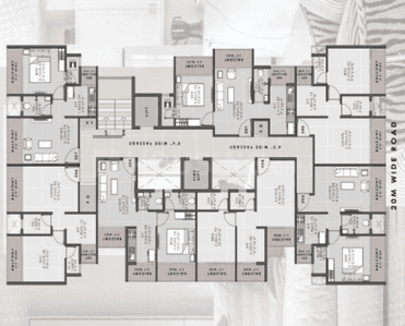 Project Image of 251.01 - 321.95 Sq.ft 1 BHK Apartment for buy in D N Heritage