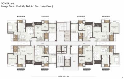 Project Image of 596.54 - 1488.86 Sq.ft 1 BHK Apartment for buy in Gera Island Of Joy Project B