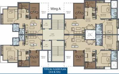 Project Image of 0.0 - 479.0 Sq.ft 2 BHK Apartment for buy in Terra Tierra Wing A