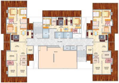 Project Image of 1200.0 - 1691.0 Sq.ft 2 BHK Apartment for buy in Ashray Jaswanti Gold