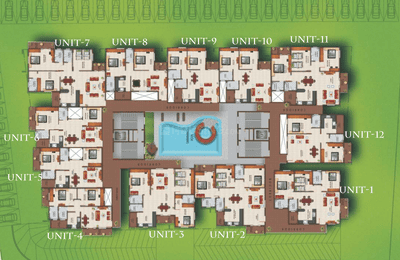 Project Image of 1175.0 - 1832.0 Sq.ft 2 BHK Apartment for buy in Saravana Tranquil Heights