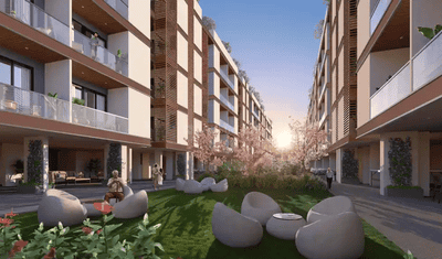 Project Image of 0.0 - 1239.0 Sq.ft 3 BHK Apartment for buy in Adani Samsara