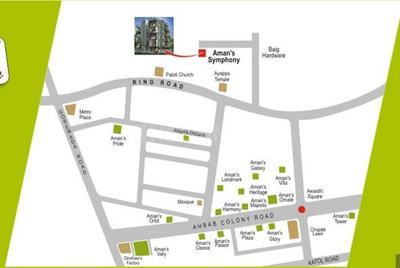 Project Image of 1075.0 - 1375.0 Sq.ft 2 BHK Apartment for buy in Green Amans Symphony