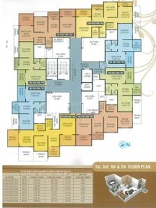 Project Image of 416.0 - 599.0 Sq.ft 1 BHK Apartment for buy in Nahar Yash Ganga Residency