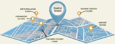 Project Image of 450.0 - 2200.0 Sq.ft Residential Plot Plot for buy in Temple Town