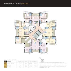Project Image of 1932.0 - 5304.0 Sq.ft 3 BHK Apartment for buy in Rahul Arcus Bldg E