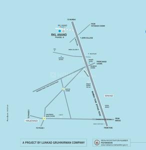 Project Image of 433.46 - 654.12 Sq.ft 1 BHK Apartment for buy in Lunkad RKL Anand PH2 A Building