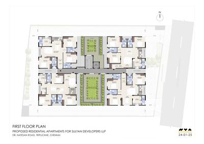 Project Image of 1569.0 - 1572.0 Sq.ft 3 BHK Apartment for buy in Marina Residences