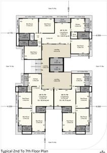 Project Image of 879.63 - 1276.49 Sq.ft 3 BHK Apartment for buy in Vir Soham Aura