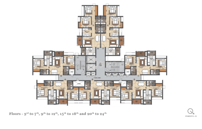 Project Image of 444.01 - 759.0 Sq.ft 1 BHK Apartment for buy in Lodha Foresta C D And G