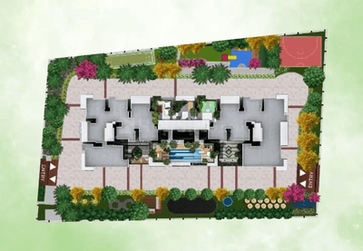 Project Image of 653.91 - 1485.56 Sq.ft 2 BHK Apartment for buy in MSR Passion Square