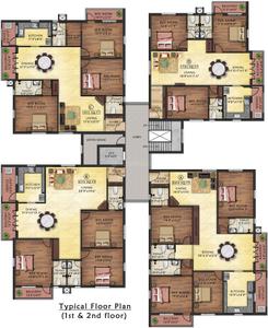 Project Image of 1465.0 - 2685.0 Sq.ft 3 BHK Apartment for buy in KCee Wason