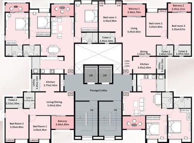 Project Image of 556.6 - 1169.28 Sq.ft 1 BHK Apartment for buy in Nyati Era I