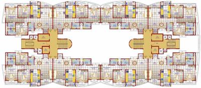 Project Image of 1167.0 - 1398.0 Sq.ft 2 BHK Apartment for buy in Confident Atria III