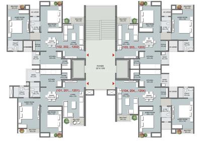 Project Image of 1930.0 - 2500.0 Sq.ft 3 BHK Apartment for buy in Dev Aurum