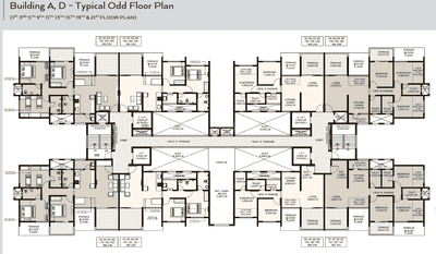 Project Image of 601.06 - 875.32 Sq.ft 2 BHK Apartment for buy in Kolte Patil Life Republic First Avenue