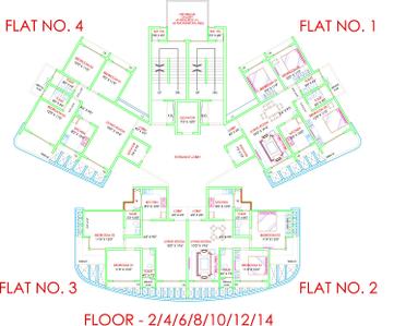 Project Image of 0.0 - 793.0 Sq.ft 3 BHK Apartment for buy in Bhairaav Signature