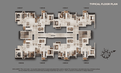 Project Image of 430.0 - 623.0 Sq.ft 1 BHK Apartment for buy in Vihang Thane Infinity