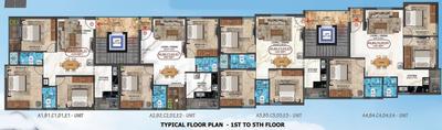 Project Image of 1063.0 - 1179.0 Sq.ft 2 BHK Apartment for buy in Vinayaggas Sai Nandana