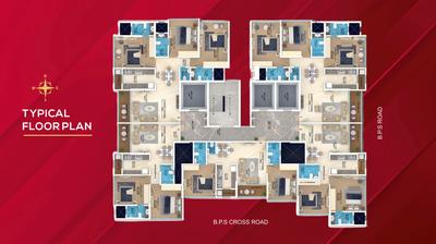 Project Image of 740.0 - 1888.0 Sq.ft 2 BHK Apartment for buy in Oscar Om Nandanvan