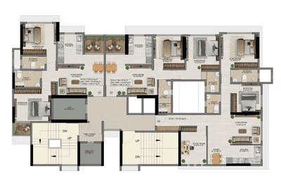 Project Image of 733.0 - 942.0 Sq.ft 2 BHK Apartment for buy in Parth Lakeview