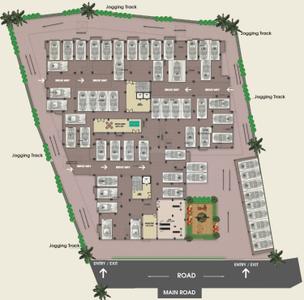 Project Image of 662.0 - 1390.0 Sq.ft 1 BHK Apartment for buy in GP Pearl Iris