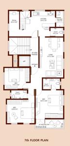 Project Image of 0.0 - 1123.0 Sq.ft 4 BHK Apartment for buy in Prakash Pallacio