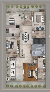 Project Image of 0.0 - 1935.0 Sq.ft 3 BHK Apartment for buy in Ashley Estate Floor 1