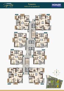 Project Image of 1695.0 - 3815.0 Sq.ft 3 BHK Apartment for buy in Honer Signatis