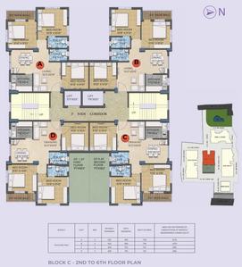 Project Image of 849.0 - 1108.0 Sq.ft 2 BHK Apartment for buy in Etha Su Casa Valley