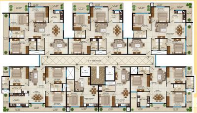 Project Image of 1776 Sq.ft 3 BHK Apartment / Flat for sale in Jivan Vihar for Rs. 7200000