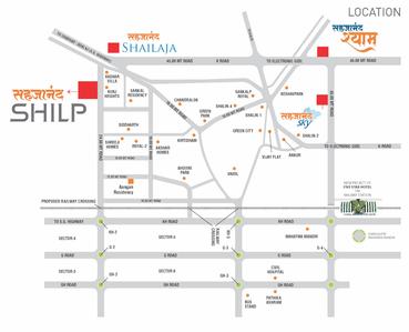 Project Image of 0.0 - 768.65 Sq.ft 2 BHK Apartment for buy in Sahjanand Shilp