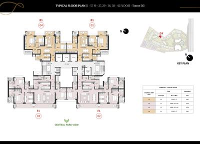 Project Image of 1301.0 - 2910.0 Sq.ft 2 BHK Apartment for buy in Oakwood At The Prestige City