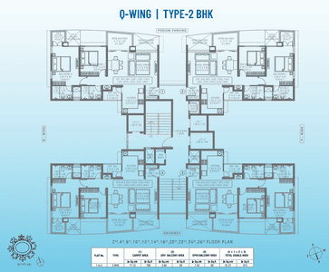 Project Image of 663.0 - 858.0 Sq.ft 2 BHK Apartment for buy in Pharande Puneville Phase III Cluster C