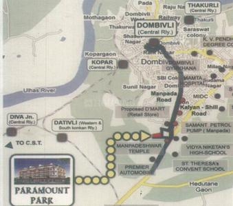 Project Image of 705.0 - 930.0 Sq.ft 1 BHK Apartment for buy in Deshmukh Paramount Park