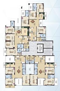 Project Image of 1234.0 - 1395.0 Sq.ft 3 BHK Apartment for buy in GenX Icon