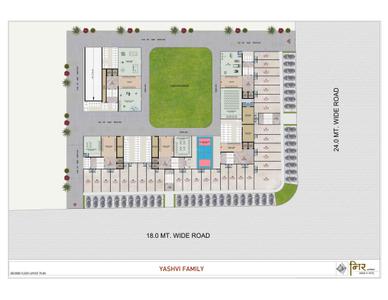 Project Image of 668.44 - 861.01 Sq.ft 2 BHK Apartment for buy in Yashvi Family
