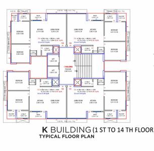 Project Image of 607.19 - 632.6 Sq.ft 2 BHK Apartment for buy in Rudra Rivanta Heritage
