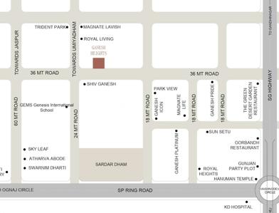 Project Image of 835.49 - 862.84 Sq.ft 3 BHK Apartment for buy in Ganesh Heights