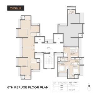 Project Image of 497.51 - 1023.0 Sq.ft 1 BHK Apartment for buy in Arkade Eden