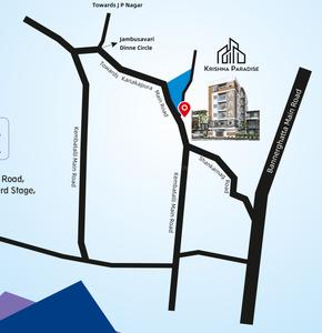SMV Krishna Paradise Location Plan 1
