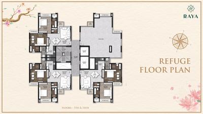 Project Image of 727.0 - 747.0 Sq.ft 2 BHK Apartment for buy in Roswalt Raya