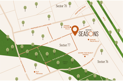 Project Image of 2280.0 - 2972.0 Sq.ft 3 BHK Apartment for buy in Keystone Seasons