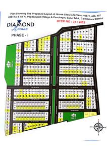 Project Image of 900.0 - 3000.0 Sq.ft Residential Plot Plot for buy in Greenfield Diamond Avenue Phase III