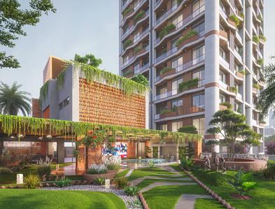 Project Image of 0.0 - 978.0 Sq.ft 3 BHK Apartment for buy in The Aatmiya Aatmiya Selenite Tower A And S