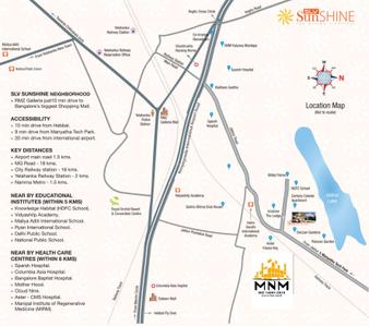 Project Image of 1074.0 - 1485.0 Sq.ft 2 BHK Apartment for buy in SLV Sunshine