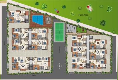 Project Image of 1075.0 - 1100.0 Sq.ft 2 BHK Apartment for buy in Sreenidhi Pundarikaksha