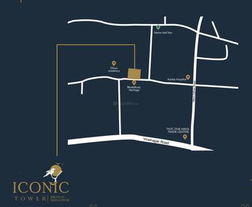 Project Image of 0.0 - 649.6 Sq.ft 2 BHK Apartment for buy in Tvamev Iconic Tower